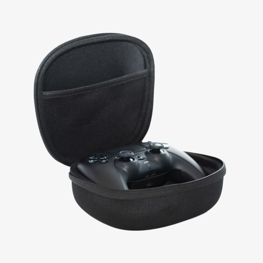 Manette à palettes Elite pro noir avec housse de protection